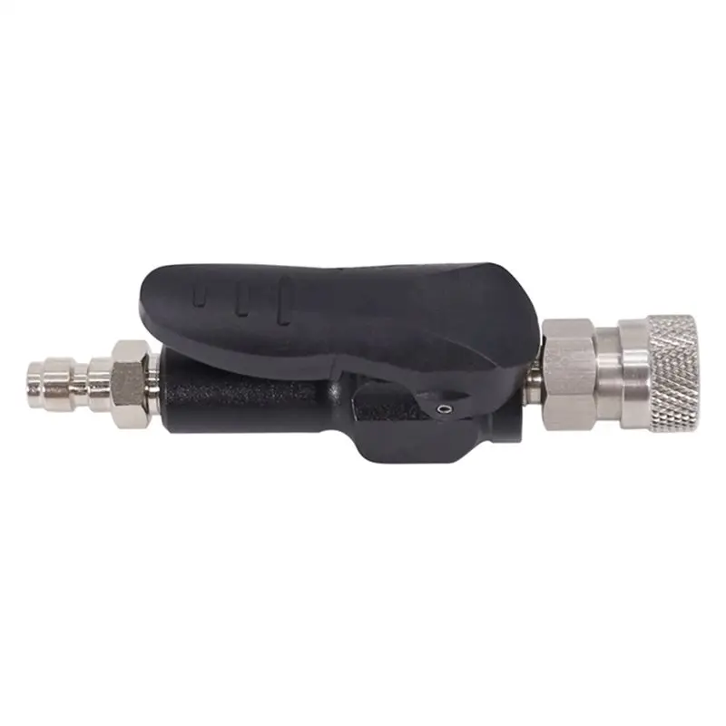 A36T-Quick Plug-Inflation Connector 100Bar Chuck Filling Adapter With 8Mm Male/Female Headers- AD26 B