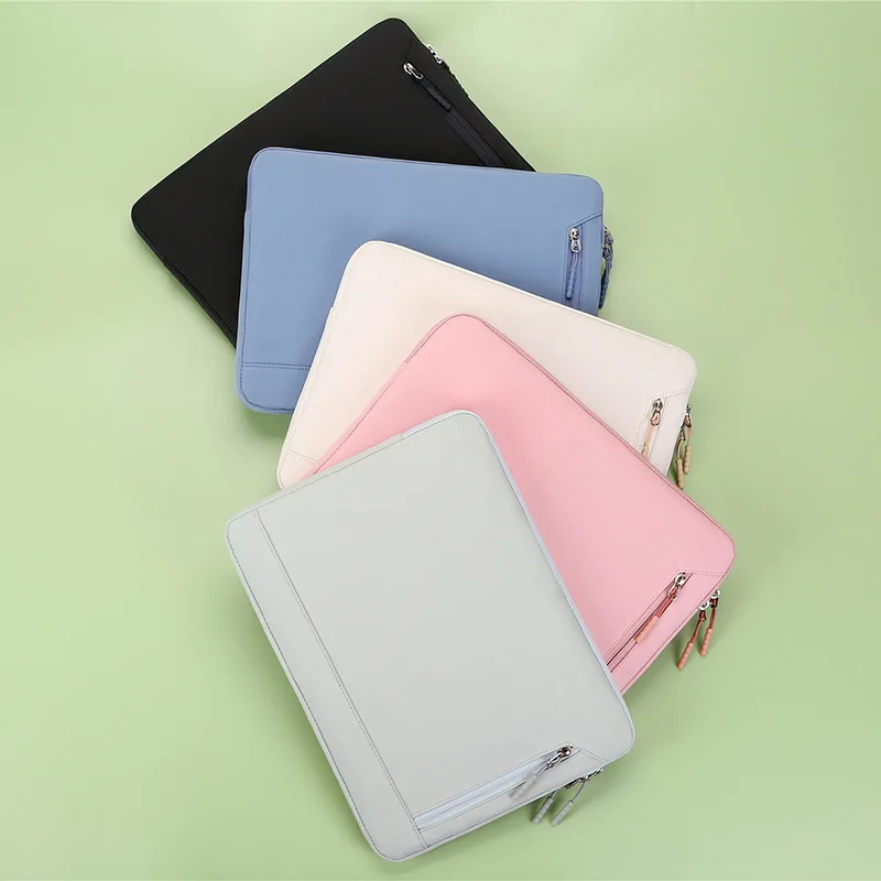 

Wear-resistant Waterproof Tablet Laptop Case Soft Lightweight Laptop Carrying Case Unisex Fashion Protective Laptop Bags