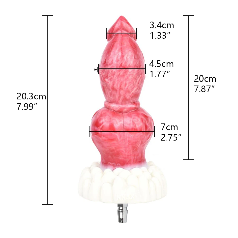 ROUGH BEAST Animal Dildo Attachment for Sex Machine Vac-U-Lock Masturbation Machine Silcone Anal Plug Accessories Sex Toys Man