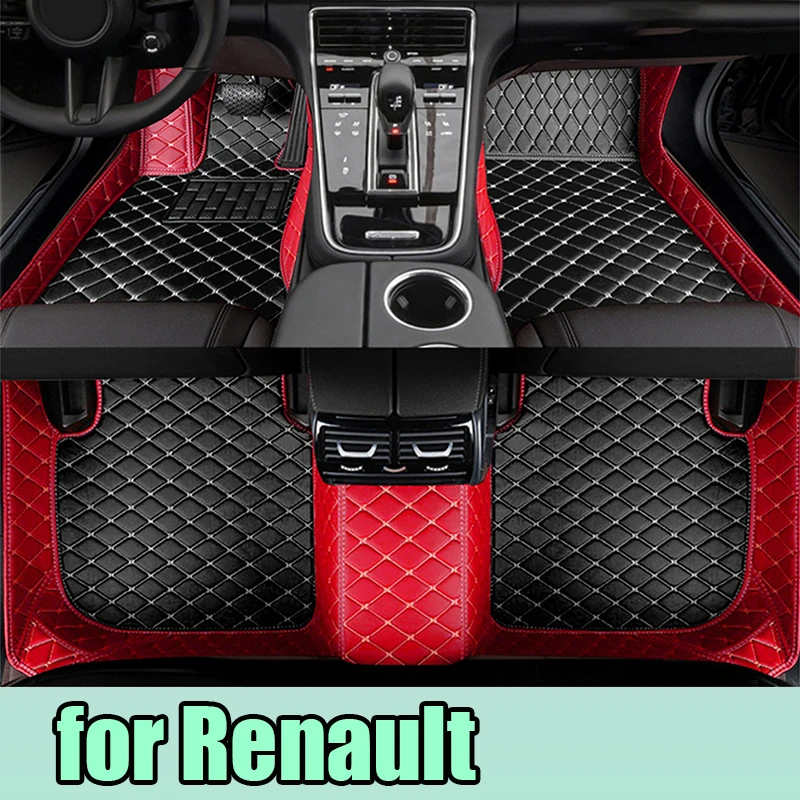 For Renault Captur (B Platform) 2018 2017 2016 2015 2014 2013 Car Floor Mats Styling Custom Auto Accessories Carpets Protect