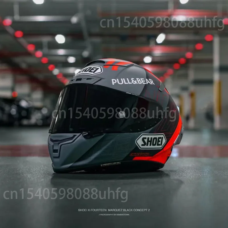 

Motorcycle Helmet Full Face Helmet X-Spirit III Black Concept 2.0 X-Fourteen Sports Bike Racing Helmet Motorcycle Helm