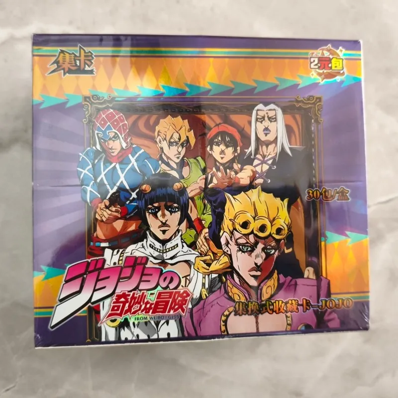 

Anime JoJo's Bizarre Adventure Card Trading Card Game SP Giorno Giovanna Anime Characters Collection Cards Children Gifts Toy