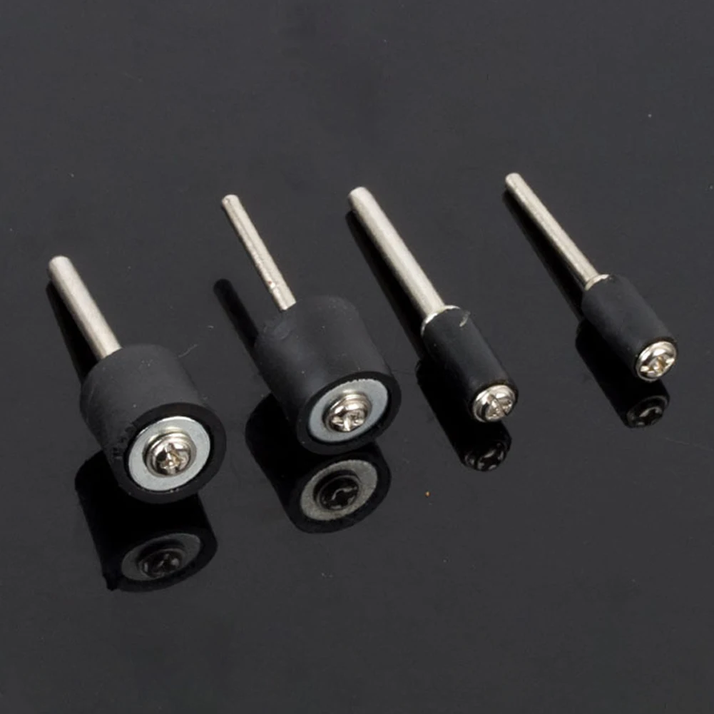 5 шт. резиновые шлифовальные оправки 1/8 дюйма, шлифовальный барабан, наждачная бумага, круговой комплект для вращающегося инструмента, абразивные инструменты для полировки