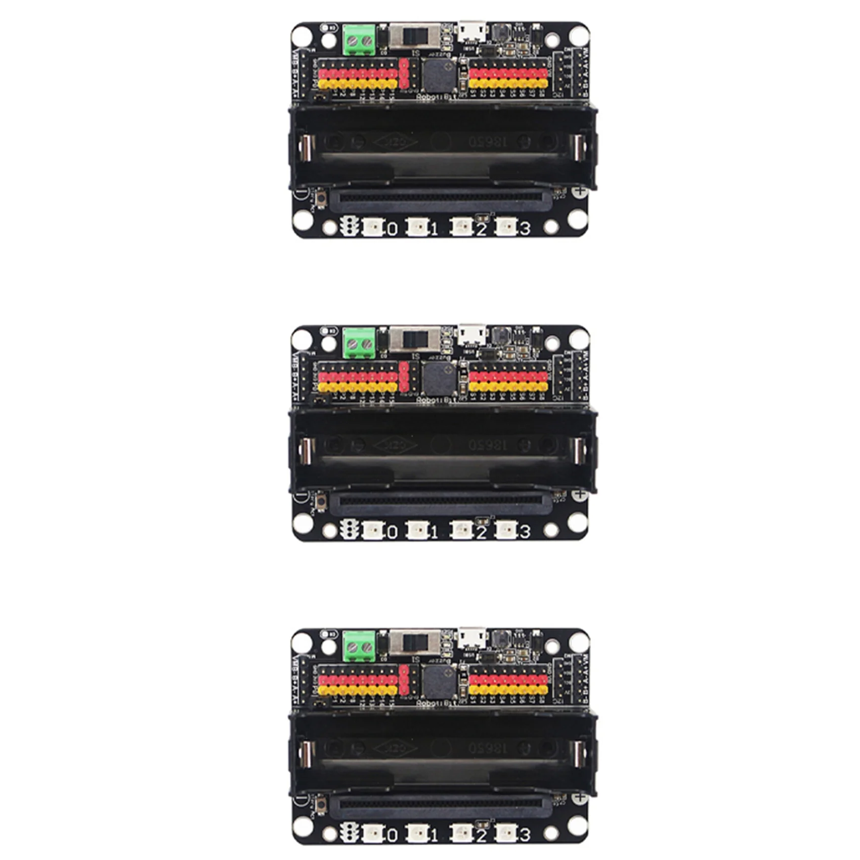 

3X Micro: Bit Expansion Board Robotbit V2.0 Supports Makecode Offline Programming for Micro:Bit Extension Board Robotbit