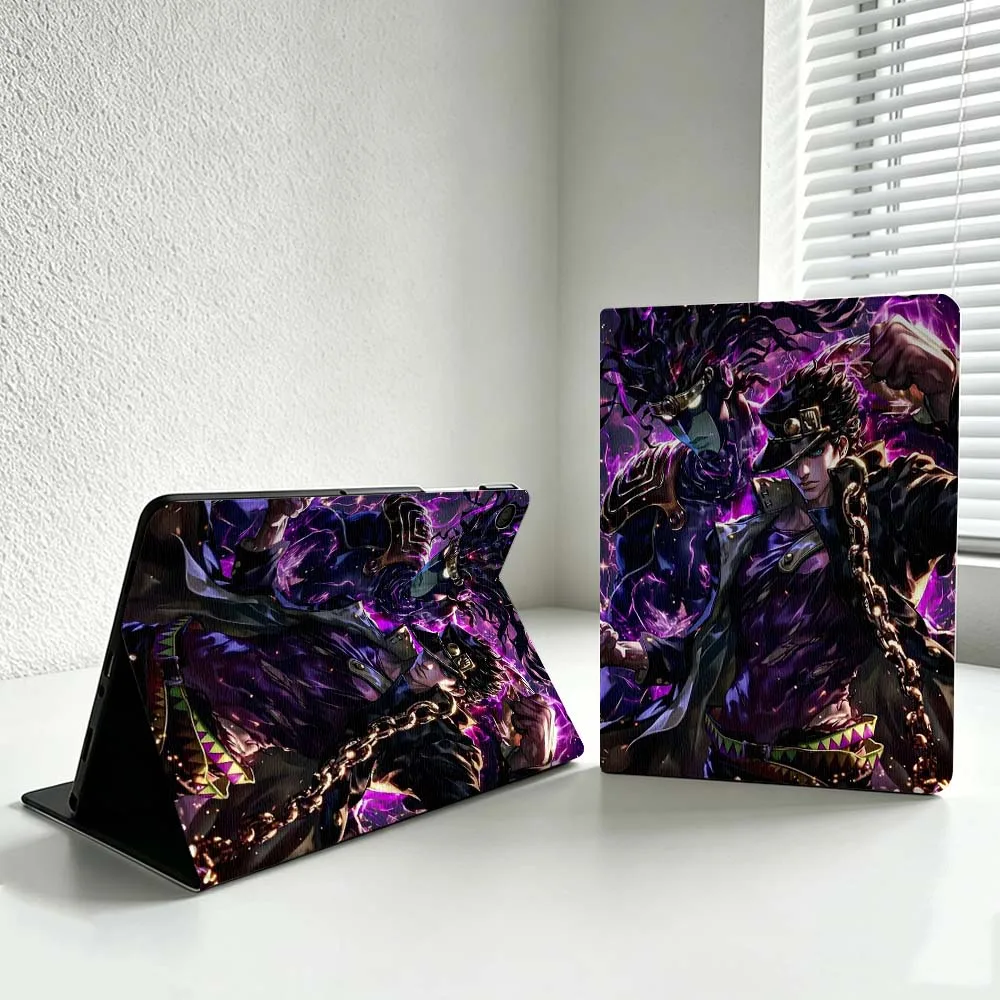 Design Anime J-JOJO Cool Cover For Samsung Galaxy Tab S11 S10 S9 S8 S7 S6 A11 A9 A8 Lite FE Plus Soft Inch Tablet Case