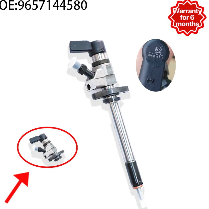 

Brand New Common Rail Fuel Injector Nozzle A2C59511601 9657144580 5WS40156 - Fits Citroën Ford Volvo Peugeot Diesel Engine