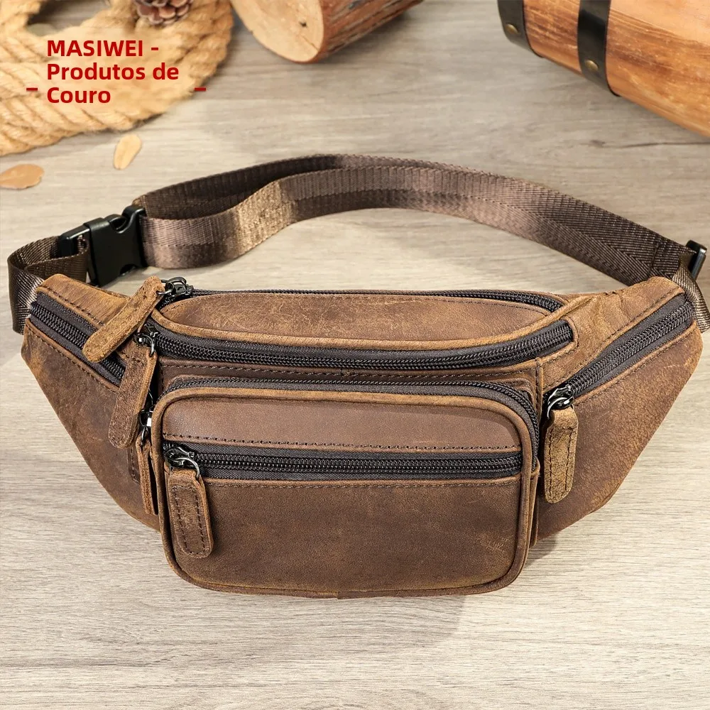 spring-2026-men's-genuine-mad-leather-waist-bag-vintage-casual-top-layer-cowhide-multi-functional-chest-bag