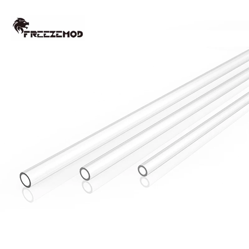 FREEZEMOD Komputerowa rurka PETG o średnicy zewnętrznej 12/14/16mm, przezroczysta rurka do chłodzenia wodnego, klasa A, 500mm, 2 sztuki/opakowanie — zdjęcie produktu 4