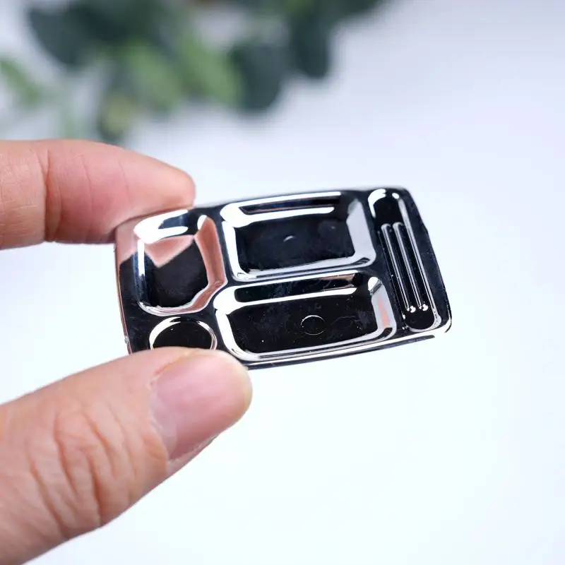 Miniature Serving Tray Ornaments Compact Size Pretend Play Mini Food Plates Miniature House Kitchen Accessories 20pc/lot