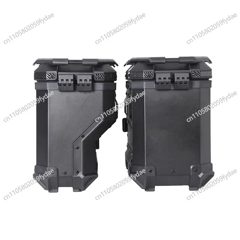 New 38LKnight Right Side Box Motorcycle Universal Aluminum Alloy Side Box Waterproof Side Box Anti-theft Travel Storage