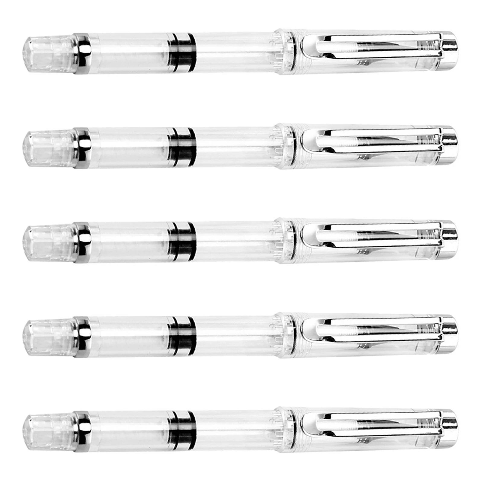 

5 Pcs Calligraphy Soft Pen Water Brushes Refillable Fountain Penfountain Paint for Watercolor