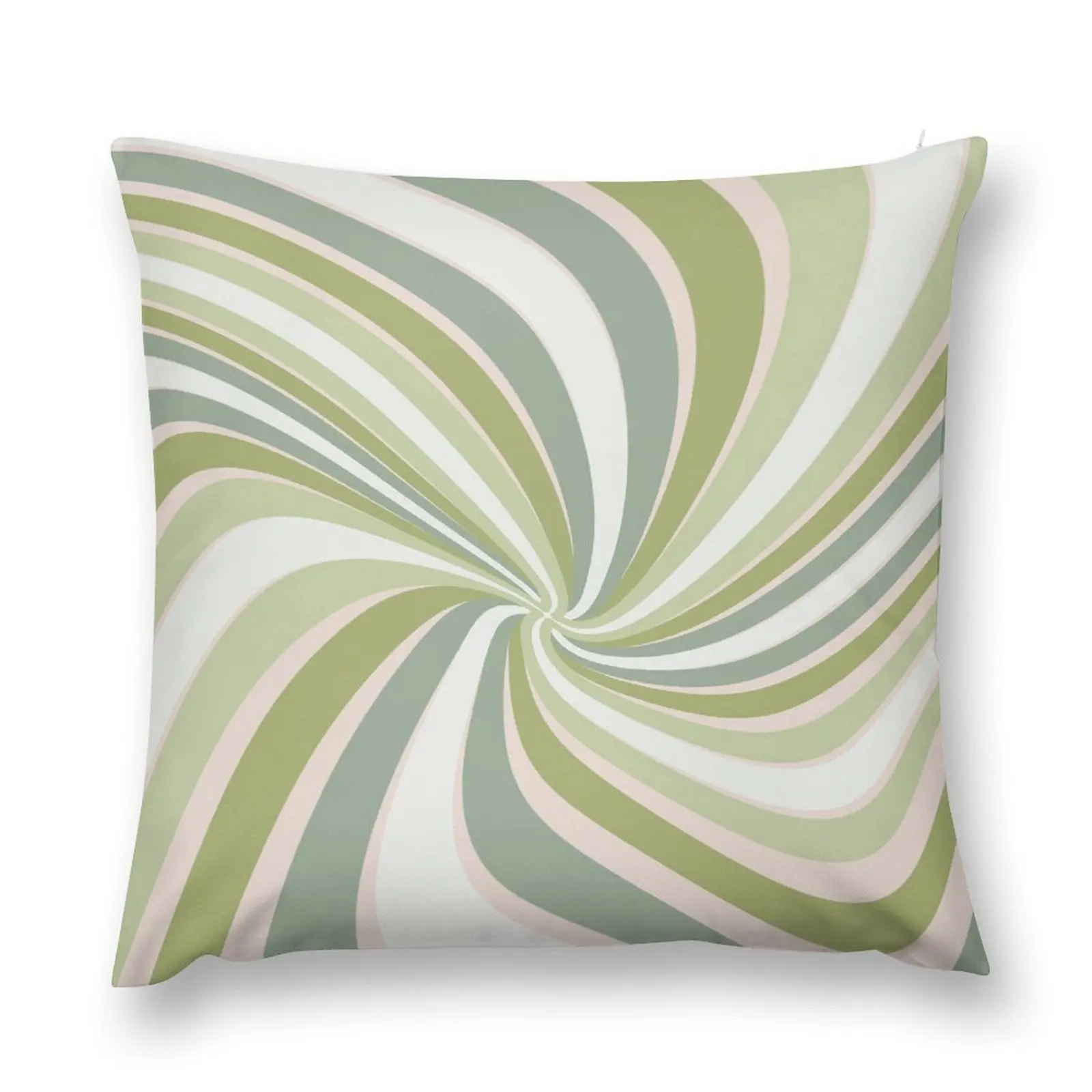 

Green Abstract Liquid Swirl Pattern Throw Pillow autumn pillowcase Couch Cushions pillow