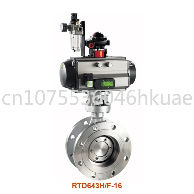 Stainless Steel Hard Seal Butterfly Valve V Segment Type Pneumatic Valve