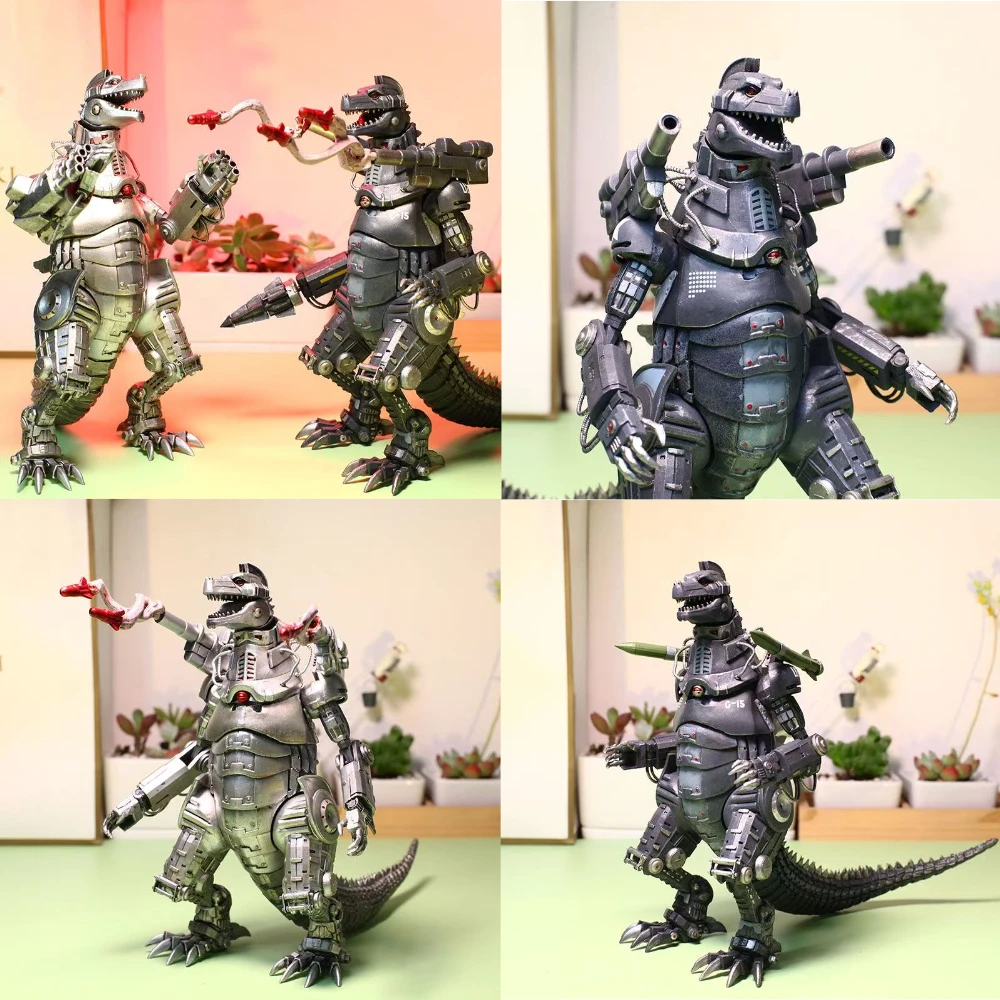 

Фигурка-меха Монстр-Машинка Годзилла 20 см (8 дюймов) по мотивам фильма 2018 года «Ready Player One», длина от головы до хвоста 25 см, игрушка-модель