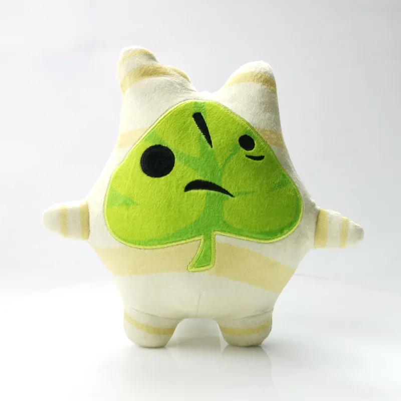 New 18cm Makar Korok Plush Toy Stuffed Soft Plushie Plant Game Cute Figure Doll Pillow for Children Kids Boys Birthday Gift