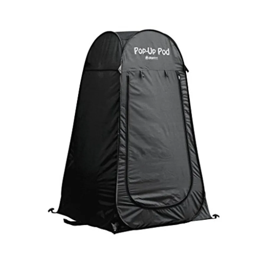 

Pop Up Pod Changing Room Privacy Tent Instant Portable Outdoor Shower Tent, Camp Toilet, Rain Shelter for Camping and Beach Lig