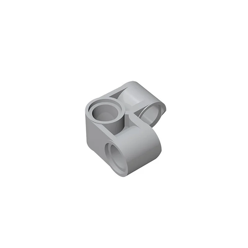 50 Stück 44809 Stiftverbinder, senkrecht, 2x2 gebogen, Baustein-Spielzeug, kompatibles Zubehör, DIY MOC High-Tech – Detail 4