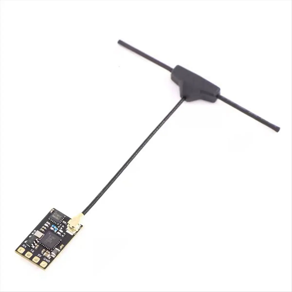 Compatible ELRS 2.4GHz Receiver NANO ExpressLRS Receiver with T-Type Antenna Support Wifi Upgrade for FPV RC Drone