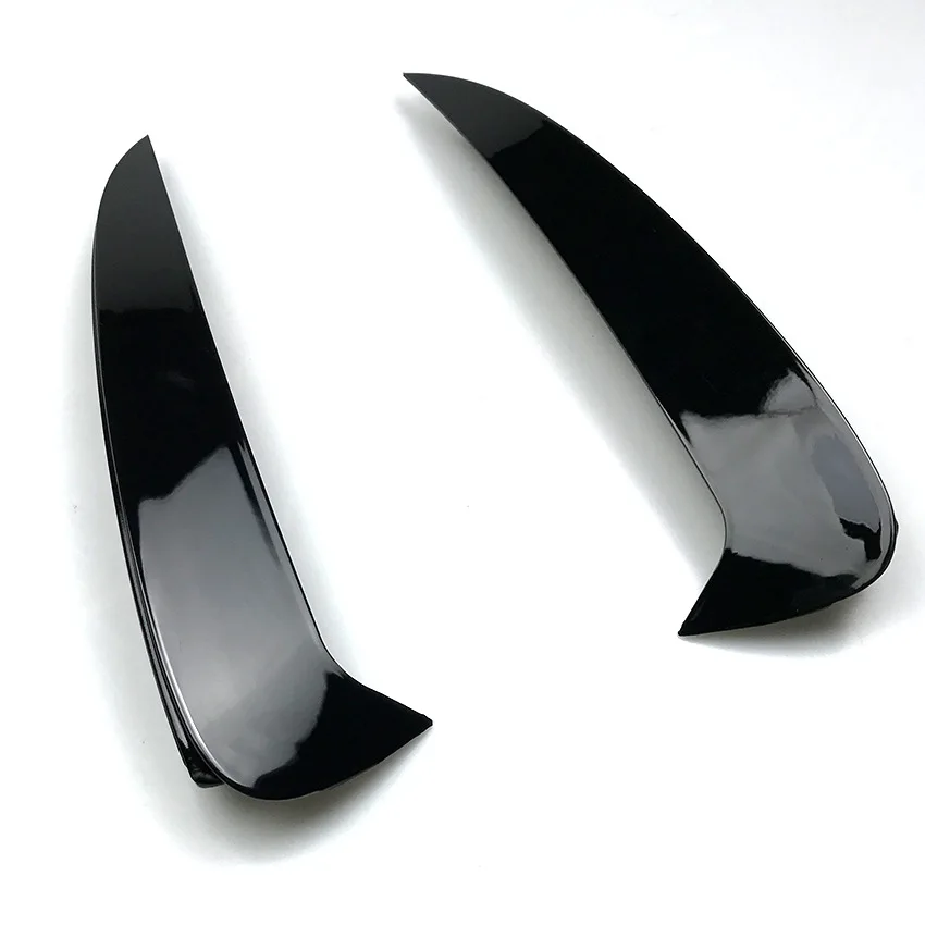 For Mercedes Benz E Class E Coupe 2 Door C238 W238 Rear Bumper Spoiler Side Canard Gloss Black Carbon Look