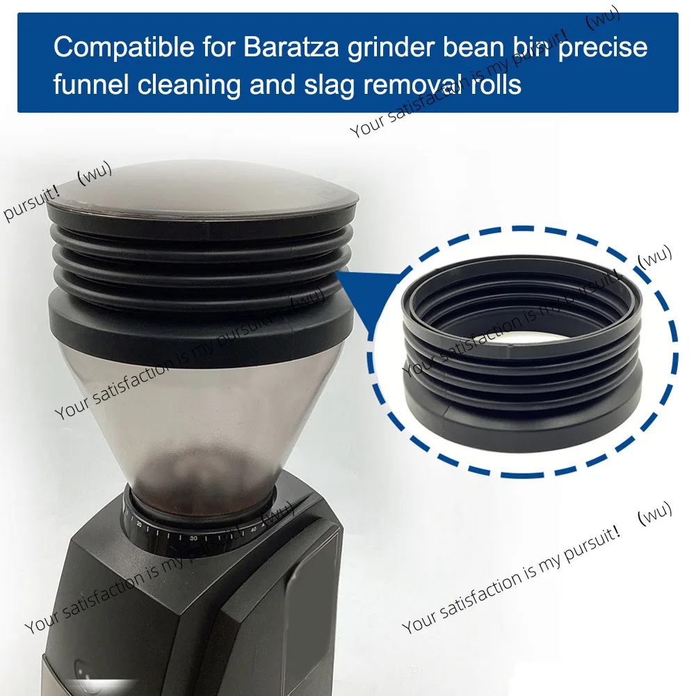1 unidad de fuelle para dosificador de café, compatible con el fuelle de la molinillo Baratza, herramientas de limpieza para molinillos de café, utensilios de cocina de silicona para café