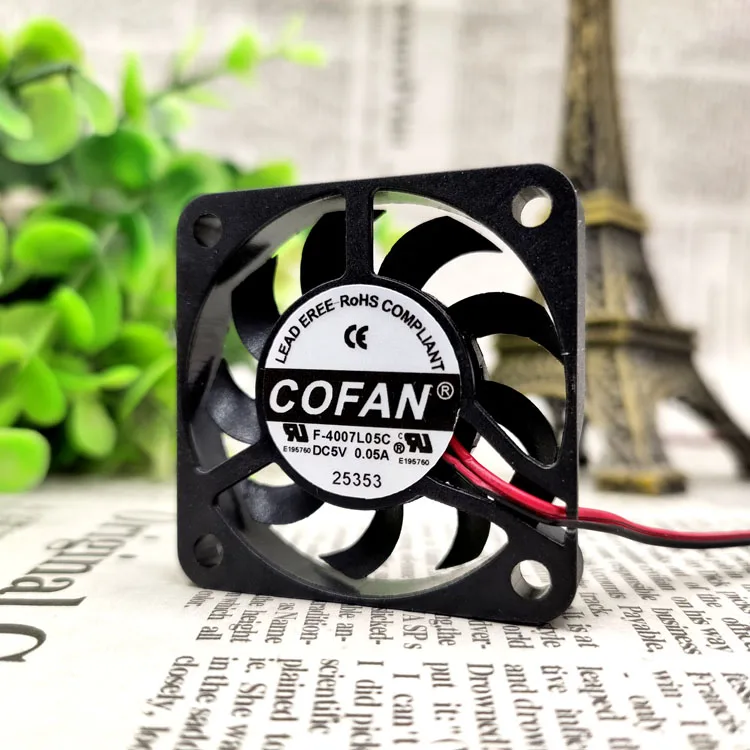 

COFAN F-4007L05C 4007 5V 0.05A 4CM CM COOLING FAN