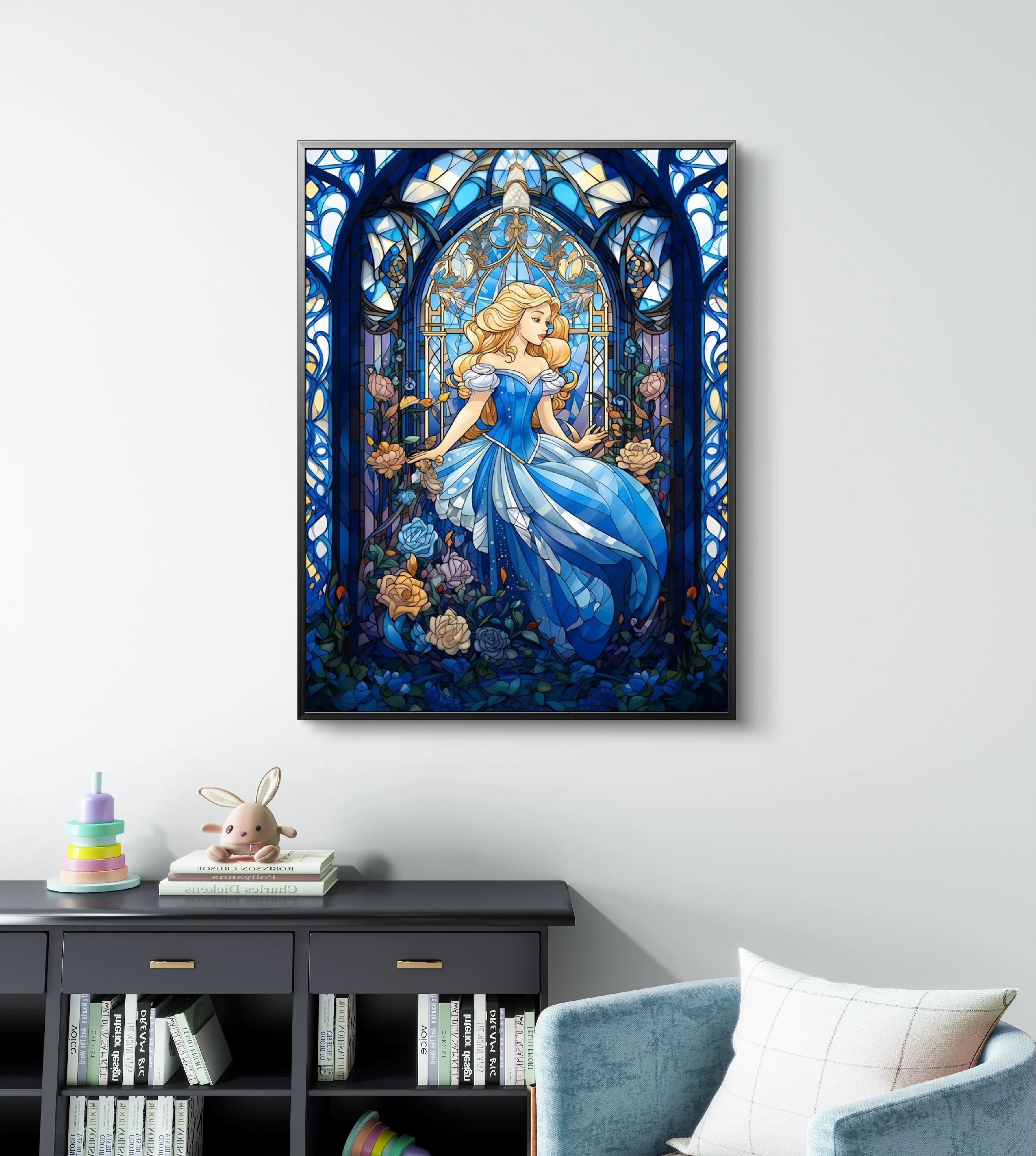 2025 5D Diy Diamond Painting Kit For Maleficent Picture Diy Diamond Embroidery Black Queen Painting Gothic Home Decor Kid Gift