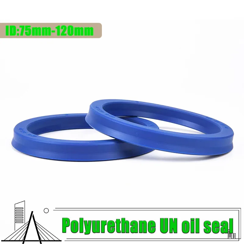 Polyurethane UN/UHS inner diameter 75-120mm hydraulic oil seal/cylinder seal ring/Y-shaped/U-shaped/PU oil seal  2pcs