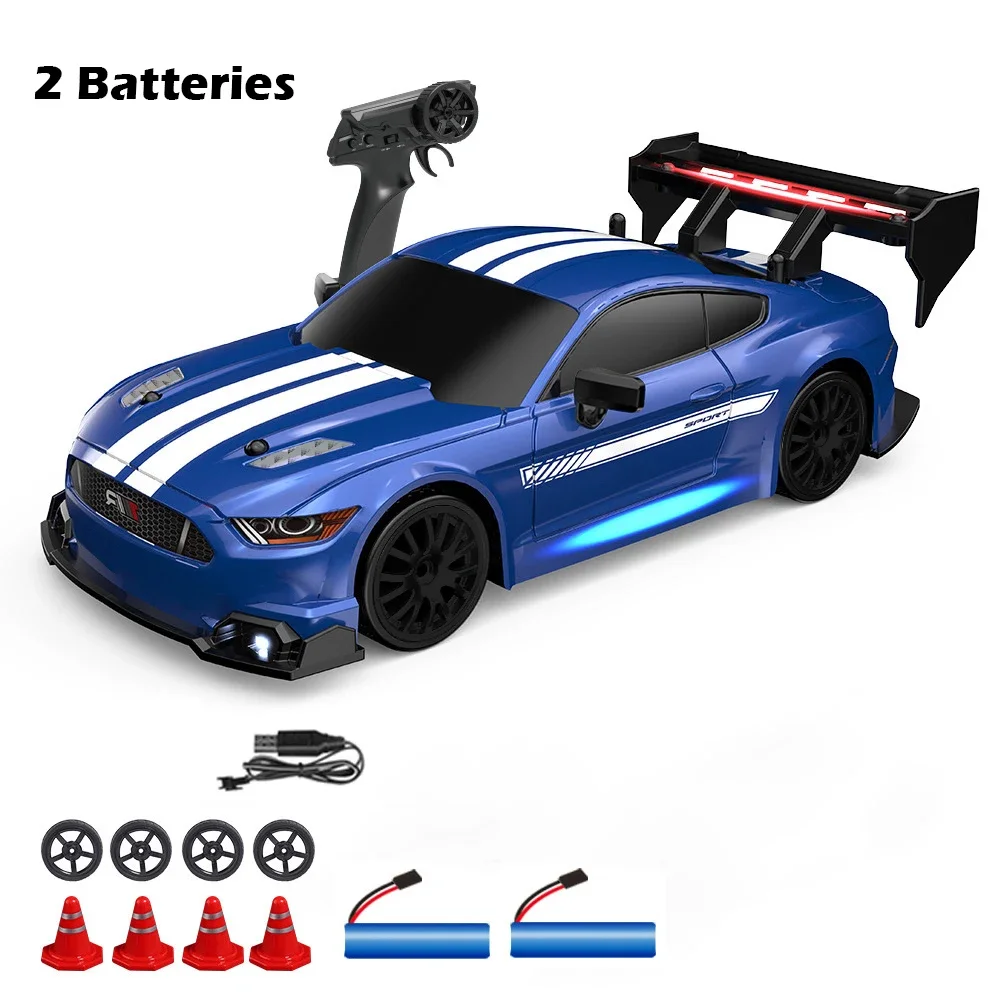 RC Drift Car 1:24 Auto telecomandata ad alta velocità transfrontaliera AE86 Modello con radio leggera Camion Veicolo da corsa Giocattoli Regalo per ragazzo