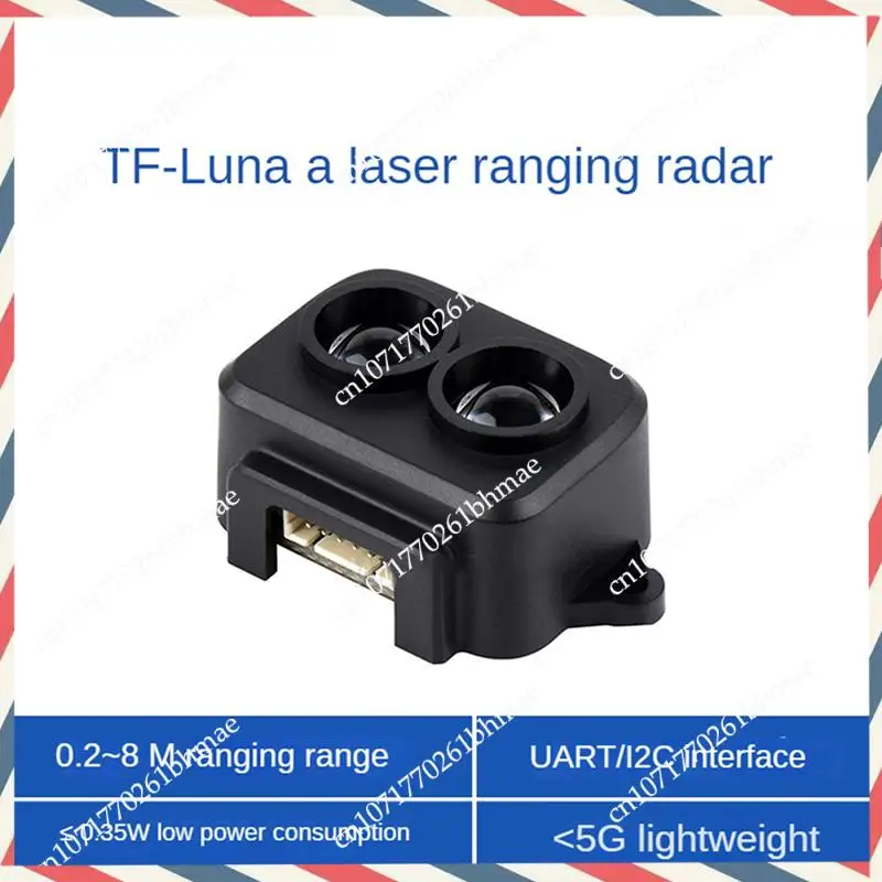 

-A21Z 2X Tf-Luna Lidar Модуль датчика диапазона 8M Принцип диапазона Tof с низкой мощностью