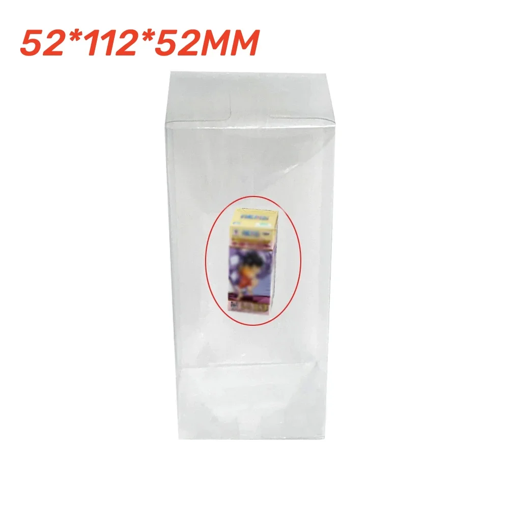 RUITROLIKER 10 Uds caja protectora transparente funda de protección caja de exhibición para figura coleccionable mundial WCF de una pieza