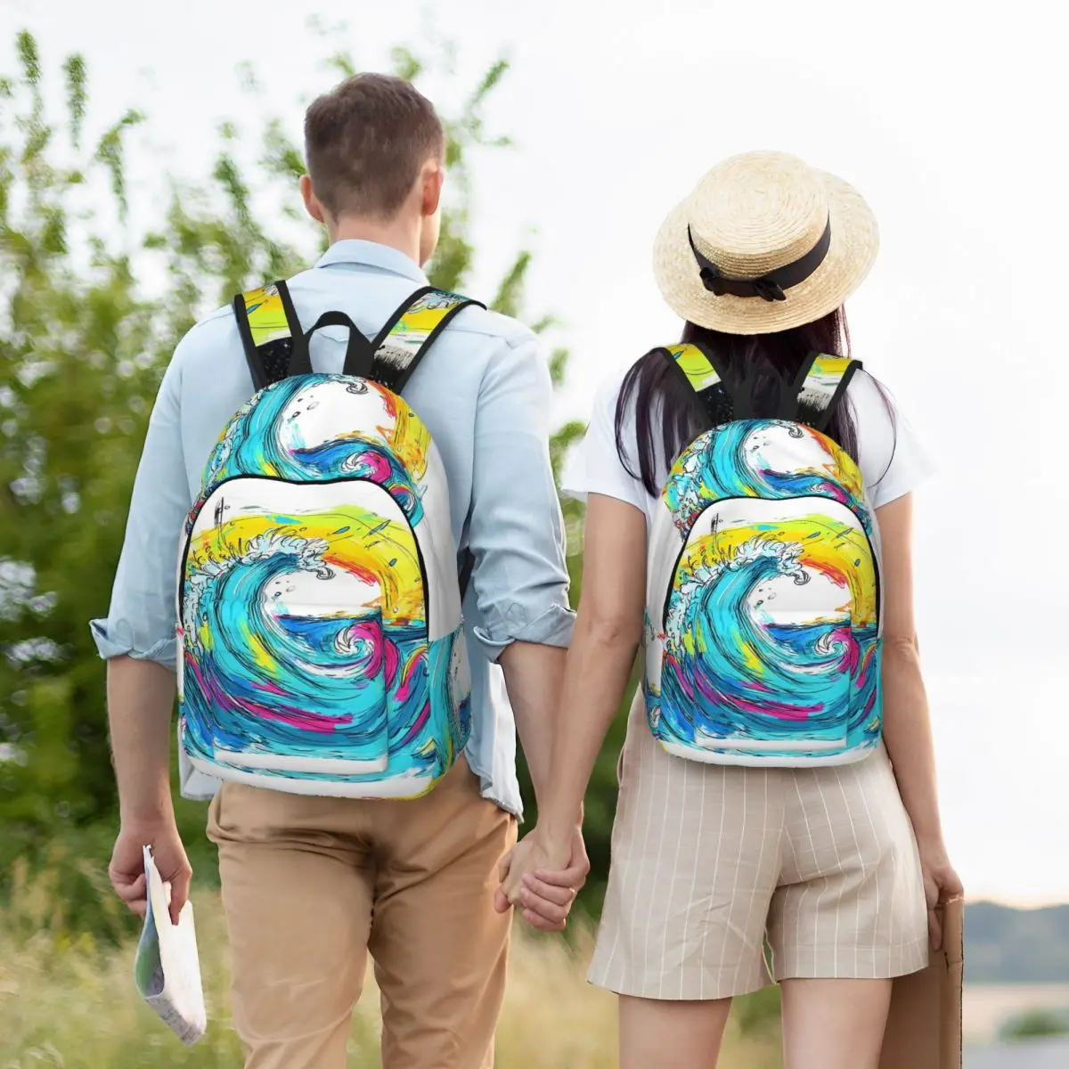 

Sunshine & Sips The Ultimate Collection Backpack Student Boys Girls BookBag Children School Bag Computer Shoulder Bags