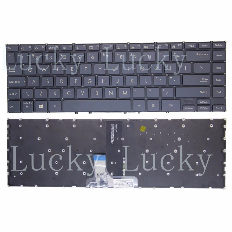 

Новая клавиатура для ASUS UX363 UX363J UXF3000 UXF3000E P2451 US с синей подсветкой