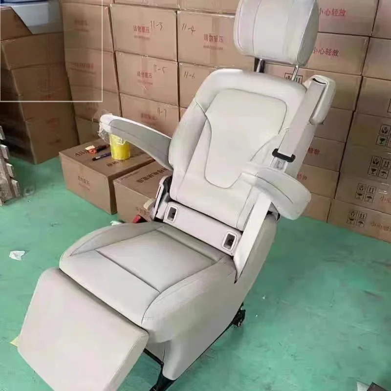 

Original Leather Car Seat with Footrest For W447 Viano V-Class Metris V250 V260 Van