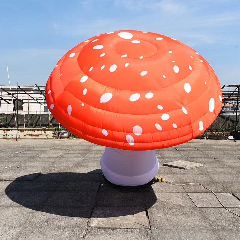 مصباح تزيين قابل للنفخ للإعلان الشهير، مخروط آيس كريم قابل للنفخ مع LED