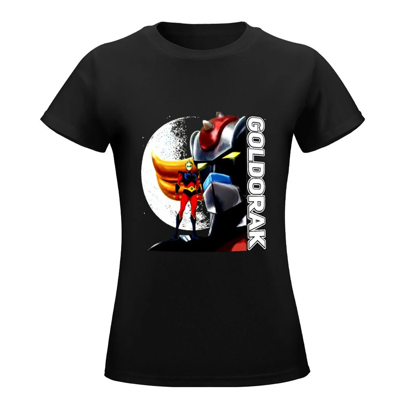 Copy of Manga goldorak T-Shirt vintage clothes vintage animal print workout t shirts for Women