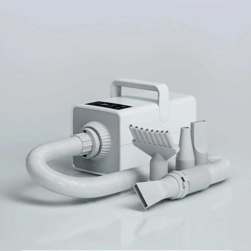 

‌ Мощный фен для домашних животных — малошумный вентилятор для больших собак и кошек, быстросохнущий, с регулируемыми настройками, портативный для домашнего использования