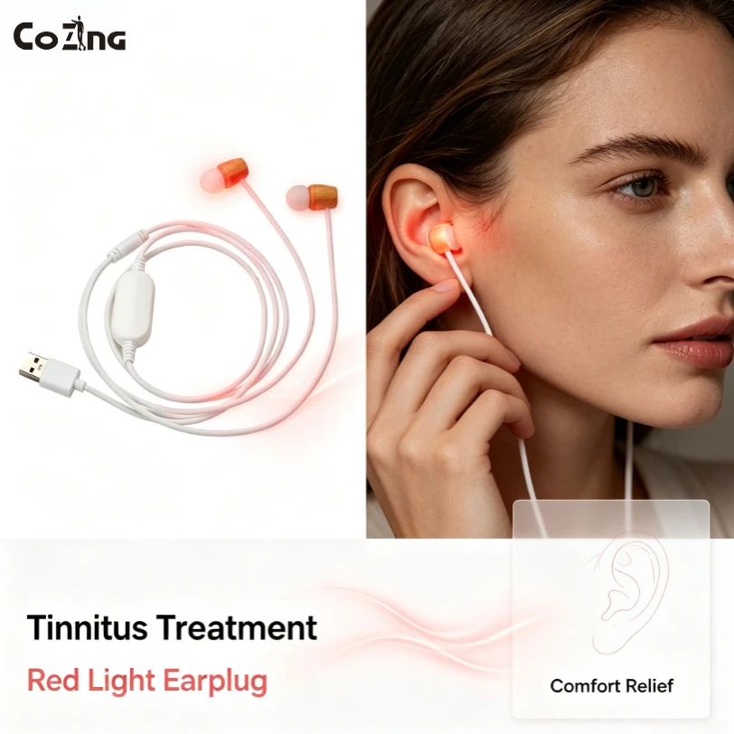 Hot Selling 2026 New COZING Acupuncture Tinnitus Laser Therapy for Home Use, Relieves Ear Ringing and Fullness