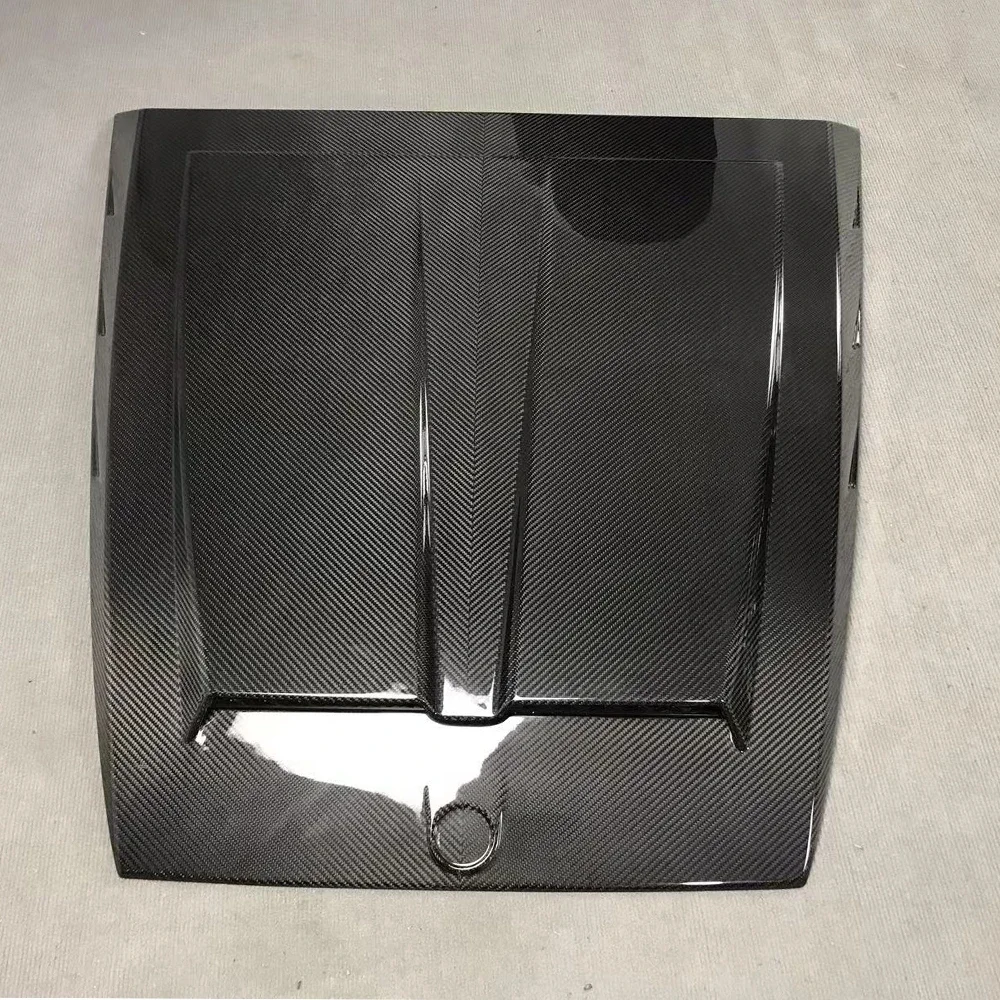 B Style Dry Carbon Fiber Front Bumper Hood Bonnet Cover for W464 New G-class G300 G350 G500 G550 G63 G65 2018UP