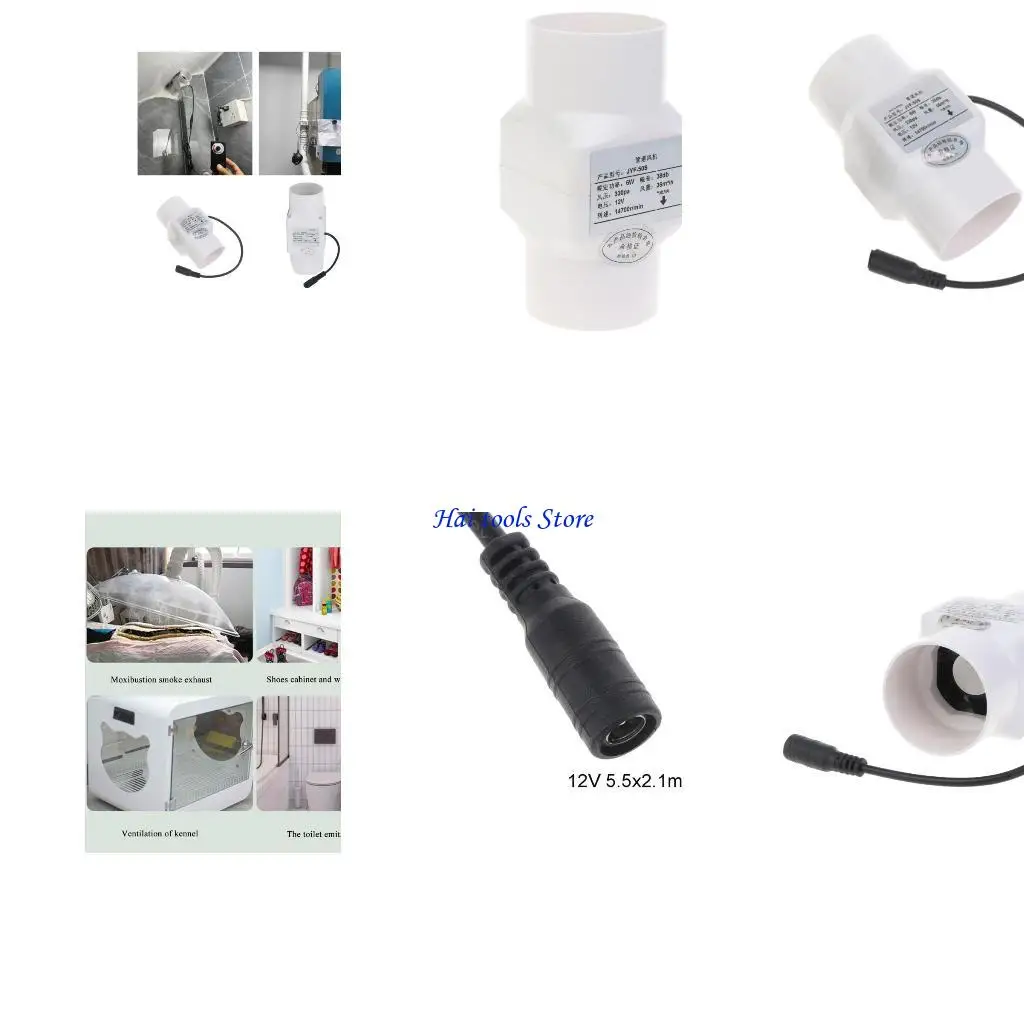 X37E مروحة تهوية القناة لنقل الهواء الفعال في مطابخ الغرف النمو ، الطوابق السفلية #1