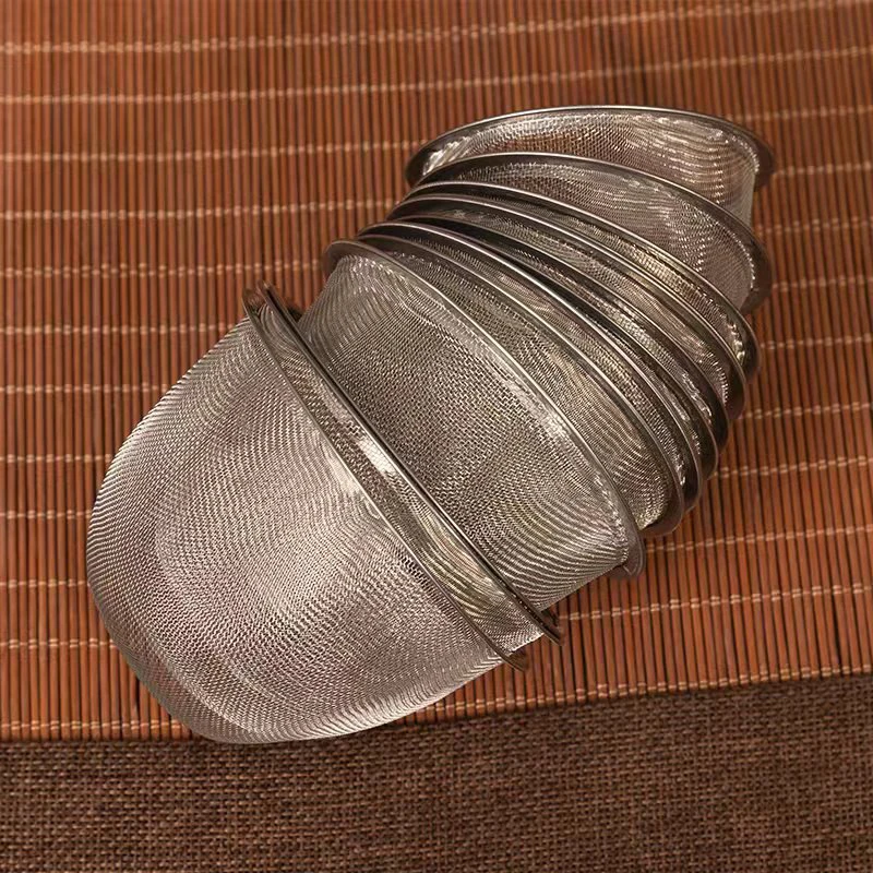 1 قطعة 304 الفولاذ المقاوم للصدأ قابلة لإعادة الاستخدام الشاي Infuser مصفاة شاي إبريق الشاي فضفاض أوراق الشاي التوابل الشاي تصفية اكسسوارات المطبخ #4