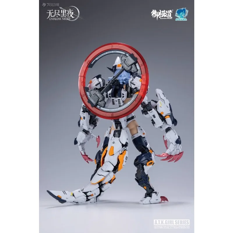 E-Model Genuino A. TKGIRL Serie Versione normale FENRIR e FENRIR Commander Tipo Modello di assemblaggio in plastica 1/12 Regalo per ragazzo