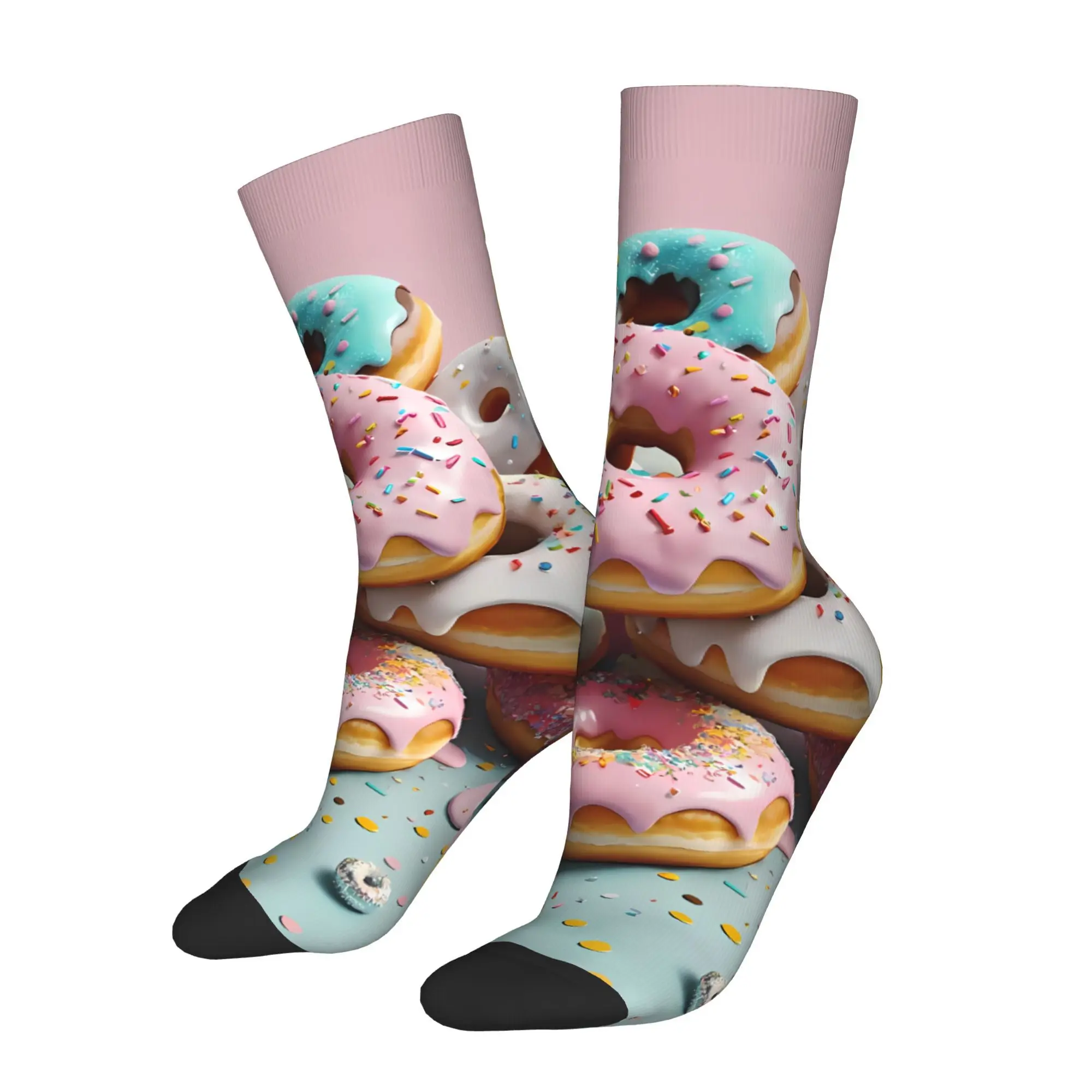 

Donut Delicious Socks Male Mens Women Spring Stockings Harajuku
