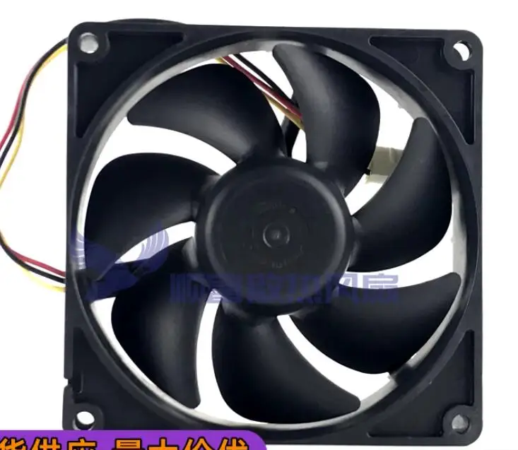 Sanyo Denki 9AH0912L403 DC 12V 0.05A 90x90x25mm 3-Wire Server Cooling Fan