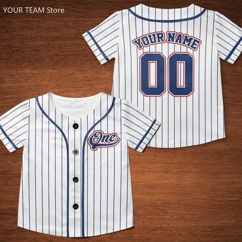Personalized Kids Baseball Jersey, Custom Birthday Baseball Jersey Shirt,Birthday Gift For Youth, Family Jersey Team Gift