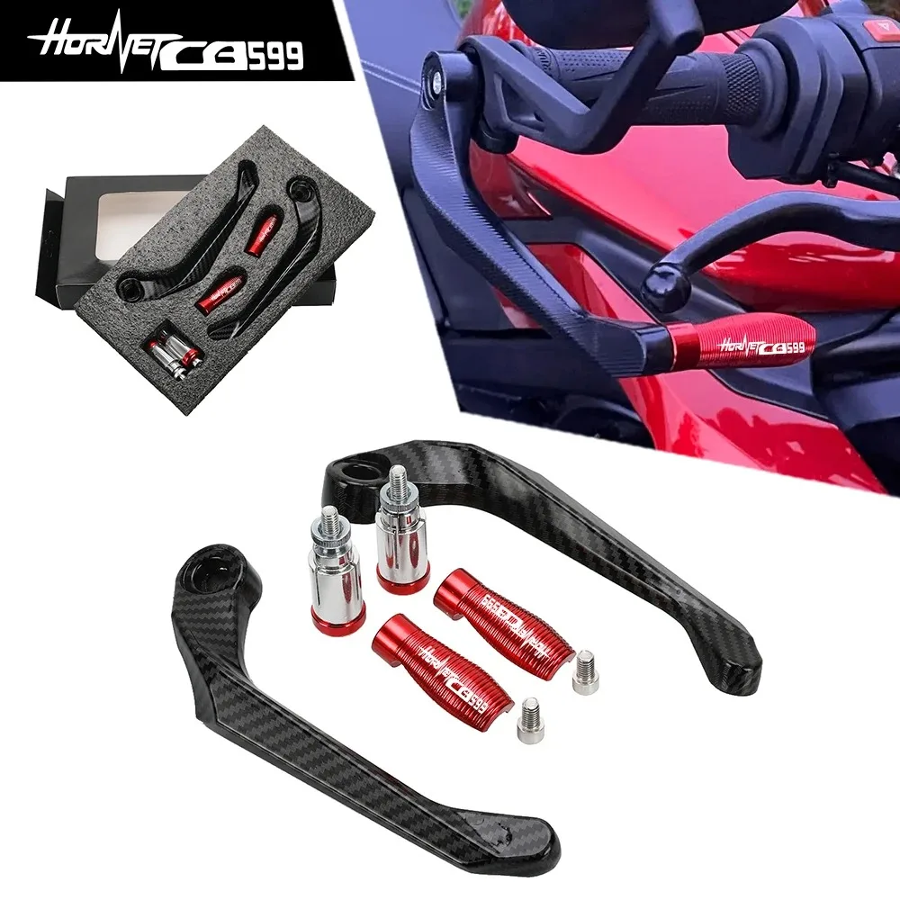 

Motorcycle Accessories Handlebar Grips Guard Brake Clutch Levers Protector For Honda HORNET CB599 CB 599 1998-2006 2005 2004