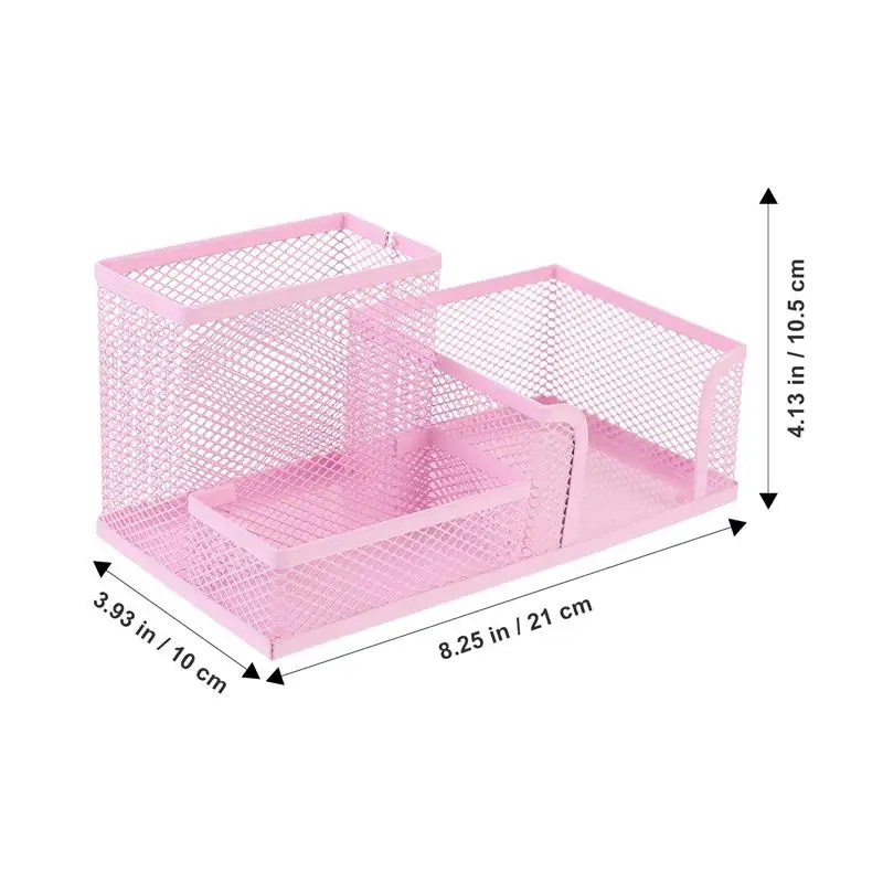 Desk Organizer Tray Mesh Pen Holder Metal Pencil Dispenser for Classroom Penholder Holders Office Organizers and Accessories