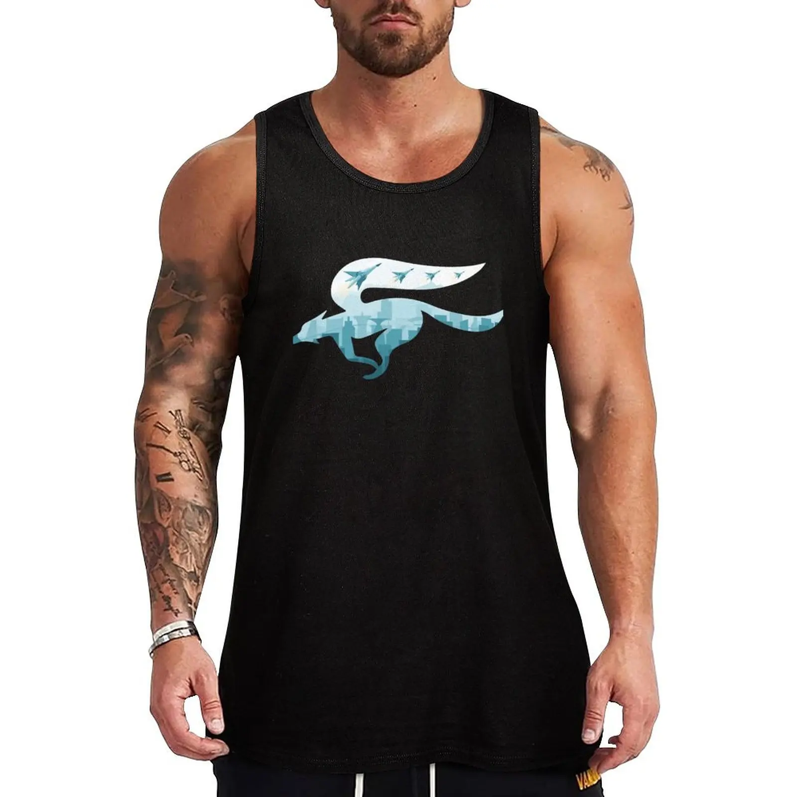 Star Fox Corneria Takeoff Tank Top Men's clothing T-shirt Men's gym