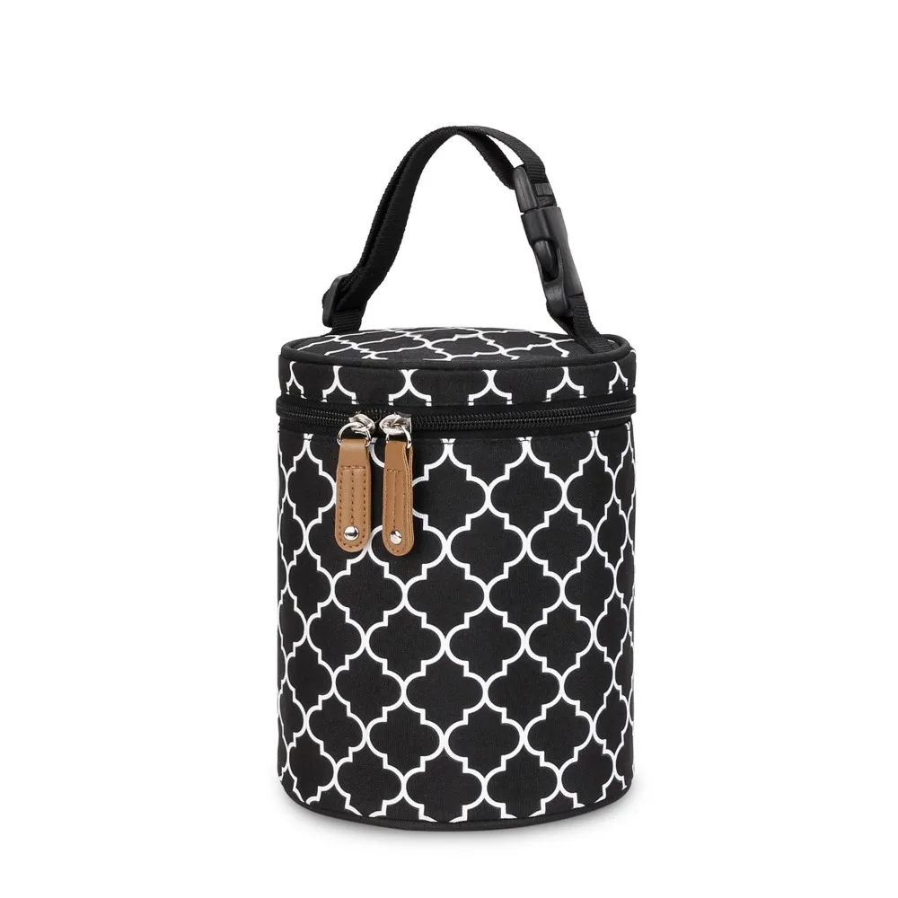

Thermal Insulation Stroller Hanging Bag Hanging Design Large Capacity Insulated Breastmilk Cooler Bag Waterproof