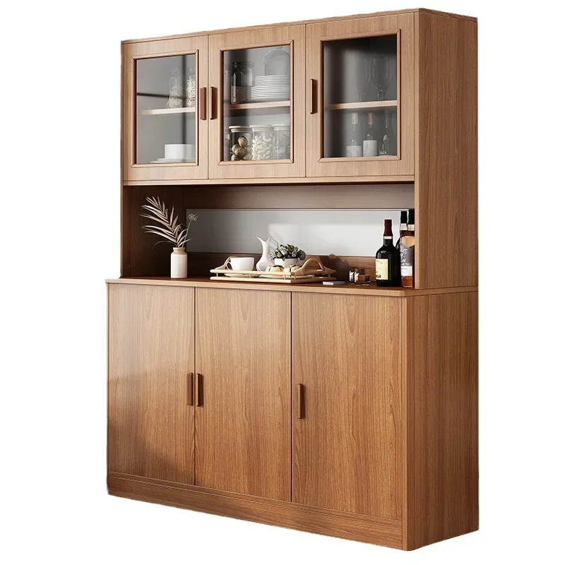 

Обеденный боковой шкаф, бытовой современный простой шкаф для хранения, витрина большой емкости для гостиной, от пола до потолка