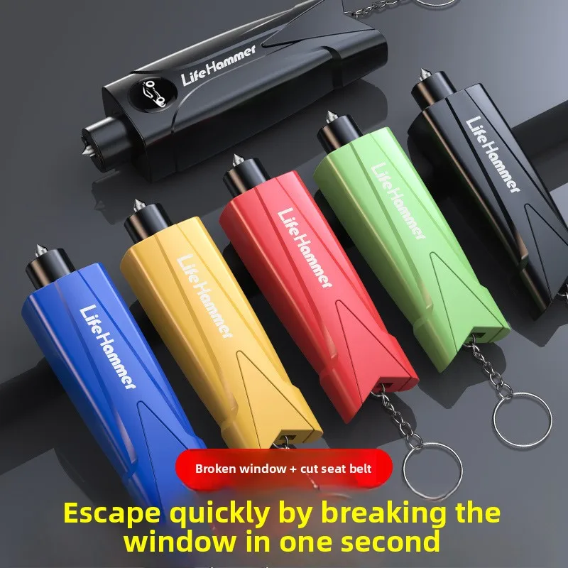 

Автомобильный молоток безопасности, автомобильный оконный выключатель, многофункциональный аварийный молоток, резак для ремней безопасности, портативный